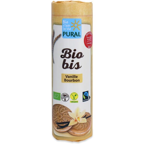 Ciastka markizy z kremem waniliowym Fair Trade BIO 320 g — Pural
