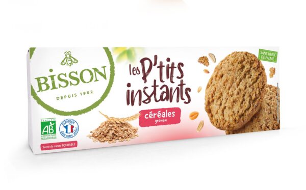 Ciastka zbożowe z sezamem BIO 150 g — Bisson