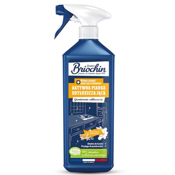 Pianka odtłuszczająca pomarańczowa w sprayu ECO 750 ml — Briochin
