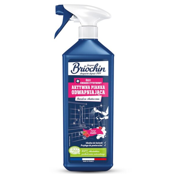 Pianka odwapniająca malinowa w sprayu ECO 750 ml — Briochin