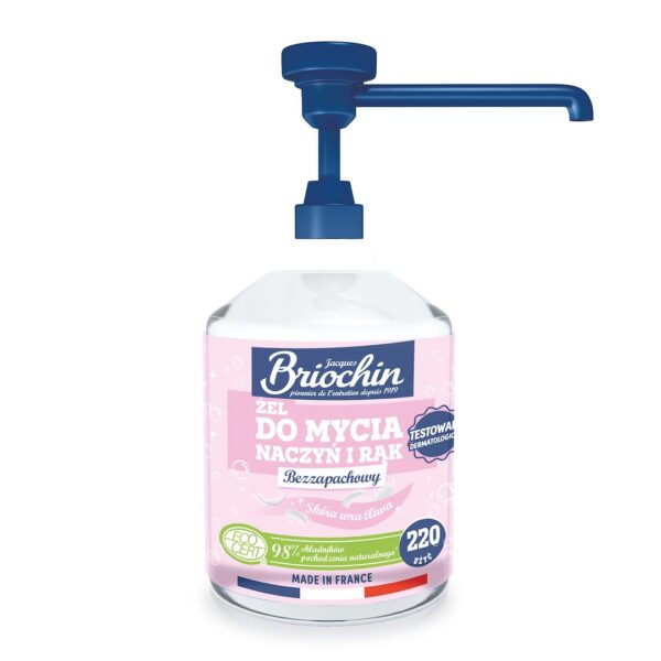 Żel do mycia naczyń i rąk na bazie mydła marsylskiego ECO 500 ml — Briochin