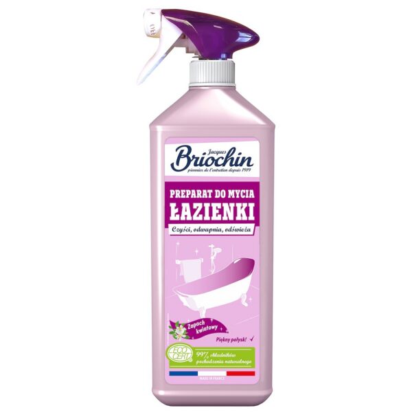 Płyn do czyszczenia łazienki kwiatowy w sprayu ECO 750 ml — Briochin