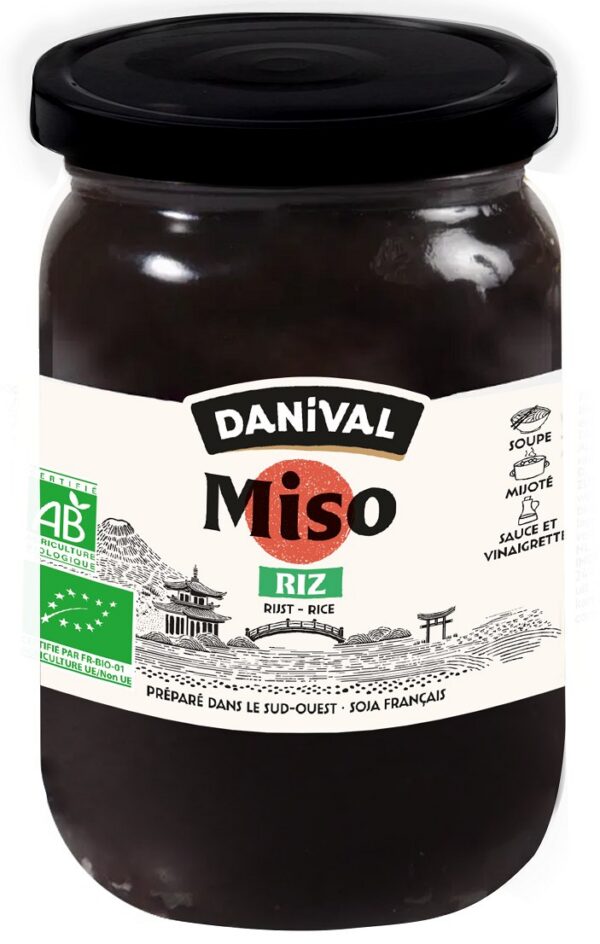 Miso Rice (pasta z soi i ryżu) BIO 200 g — Danival