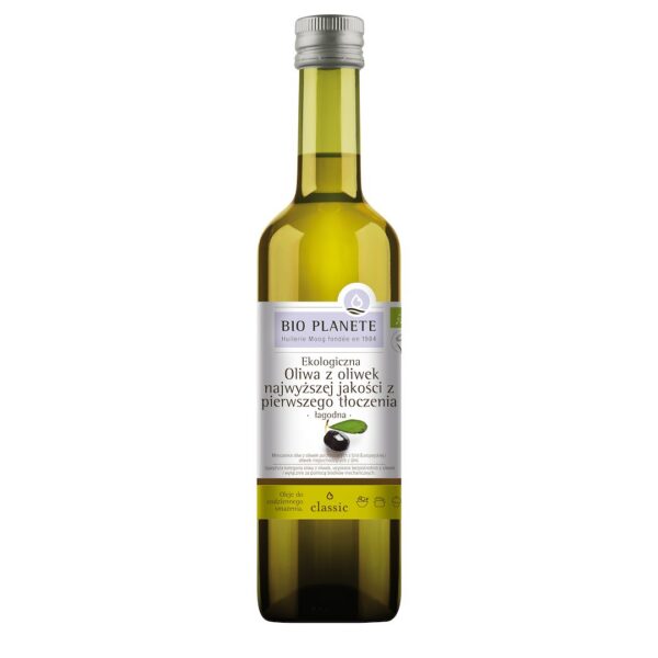 Oliwa z oliwek extra virgin Łagodna BIO 500 ml – Bio Planète