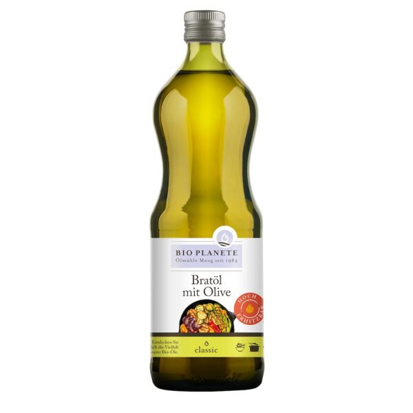 Olej do smażenia z oliwą z oliwek extra virgin BIO 1 L – Bio Planète