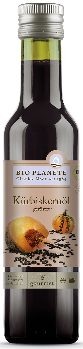 Olej z pestek dyni (z prażonych pestek) BIO 250 ml – Bio Planète