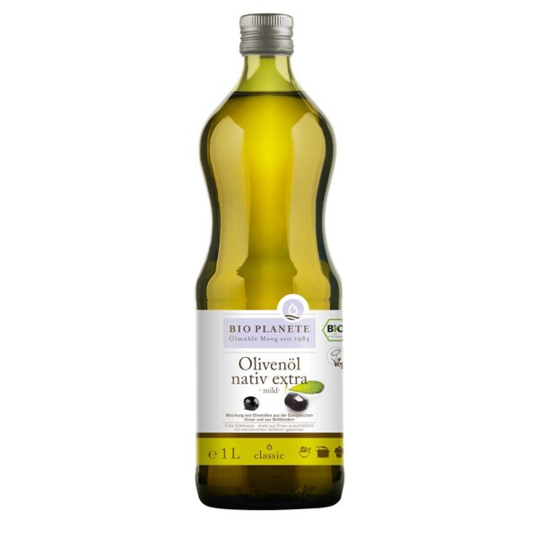 Oliwa z oliwek extra virgin Łagodna BIO 1 L – Bio Planète