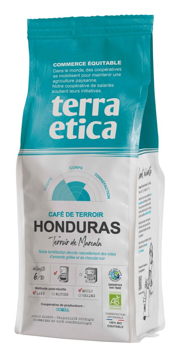 Kawa mielona arabica 100 % Honduras Fair Trade BIO 250 g — Terra Etica