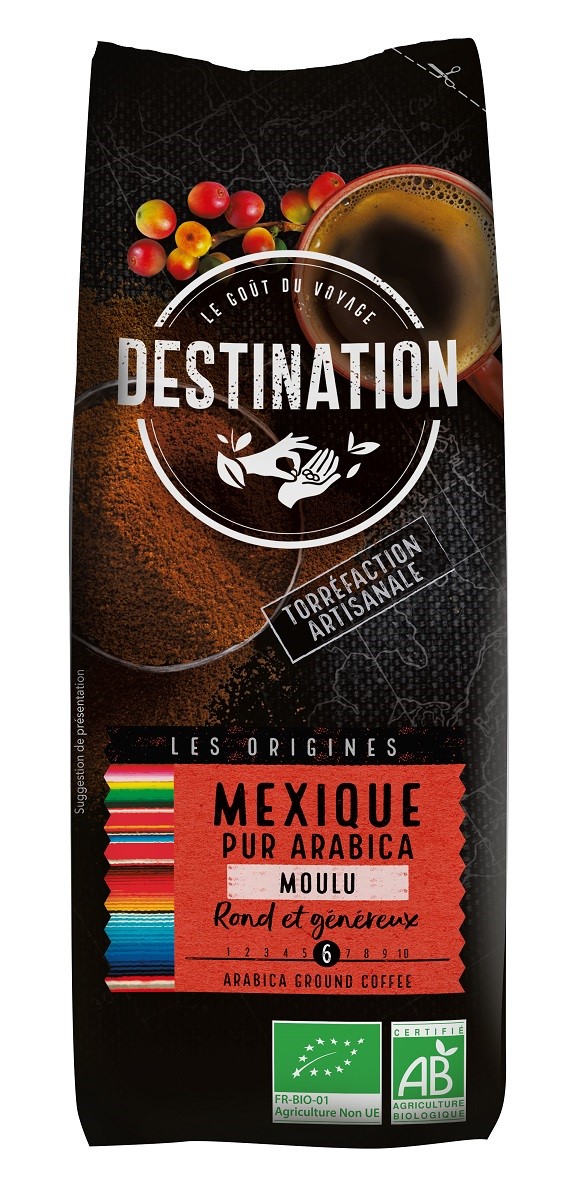 Kawa mielona arabica 100 % Meksyk Fair for Life BIO 250 g — Destination