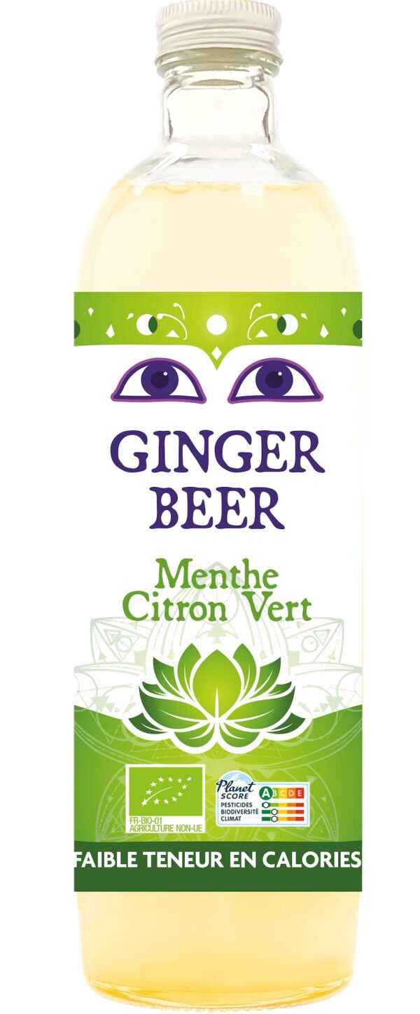Piwo imbirowe o smaku mięty i limonki bezalkoholowe Fair for Life BIO 750 ml — Karma