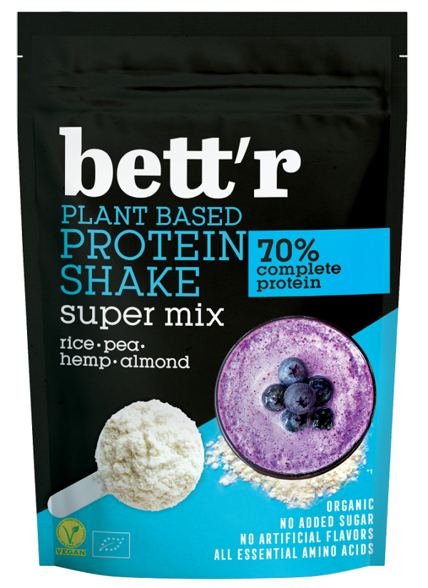 Shake proteinowy bez dodatku cukrów BIO 500 g — Bett’r