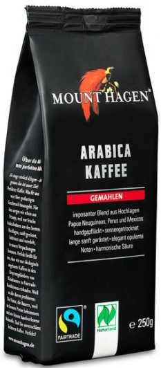 Kawa mielona arabica 100 % Fair Trade BIO 250 g — Mount Hagen