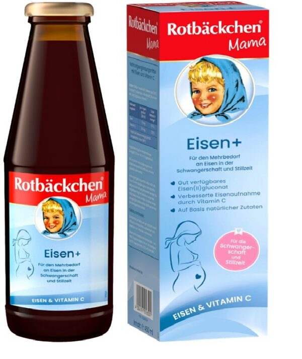 Napój z żelazem dla kobiet w ciąży i karmiących 450 ml — Rotbackchen