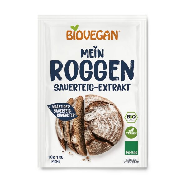 Zakwas chlebowy żytni w proszku BIO 30 g — Biovegan