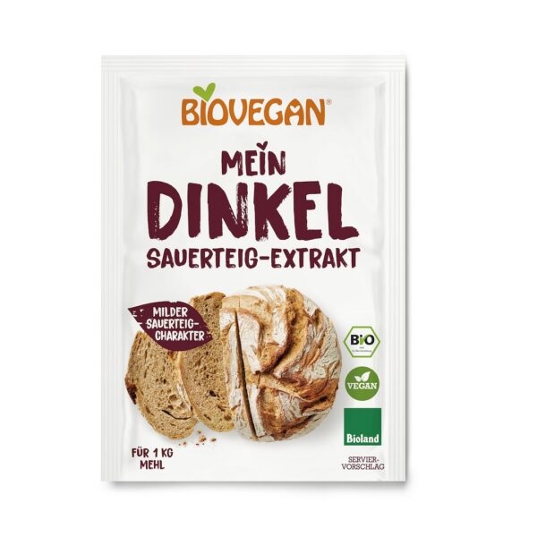 Zakwas chlebowy orkiszowy w proszku BIO 30 g — Biovegan