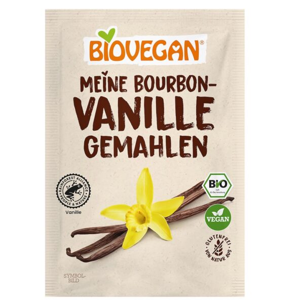 Wanilia Bourbon mielona bezglutenowa BIO 5 g — Biovegan