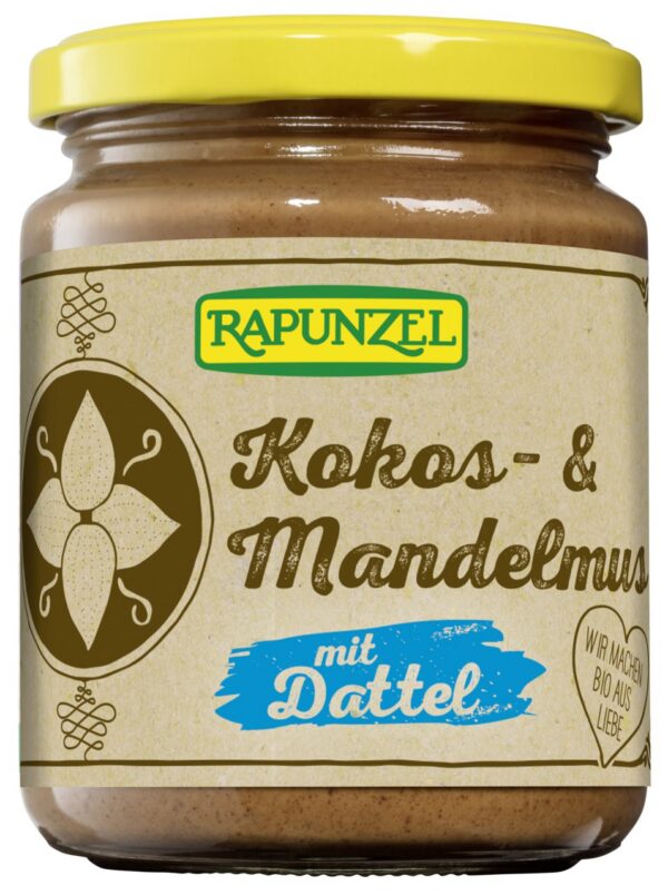 Krem kokosowo-migdałowy z daktylami BIO 250 g — Rapunzel