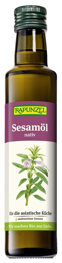Olej sezamowy tłoczony na zimno BIO 250 ml — Rapunzel