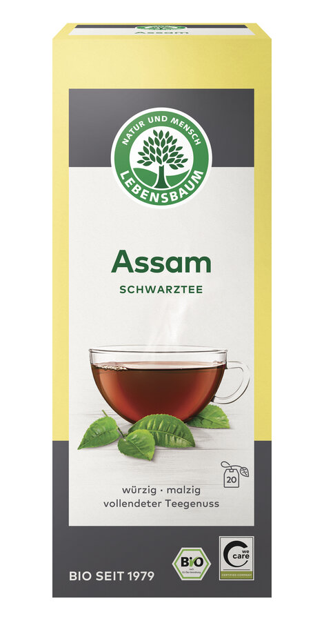 Herbata czarna Assam BIO (20 x 2 g) 40 g — Lebensbaum