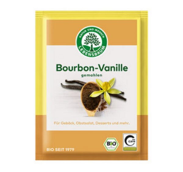 Wanilia Bourbon mielona BIO 5 g — Lebensbaum
