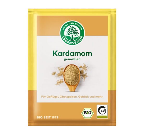 Kardamon mielony BIO 10 g — Lebensbaum