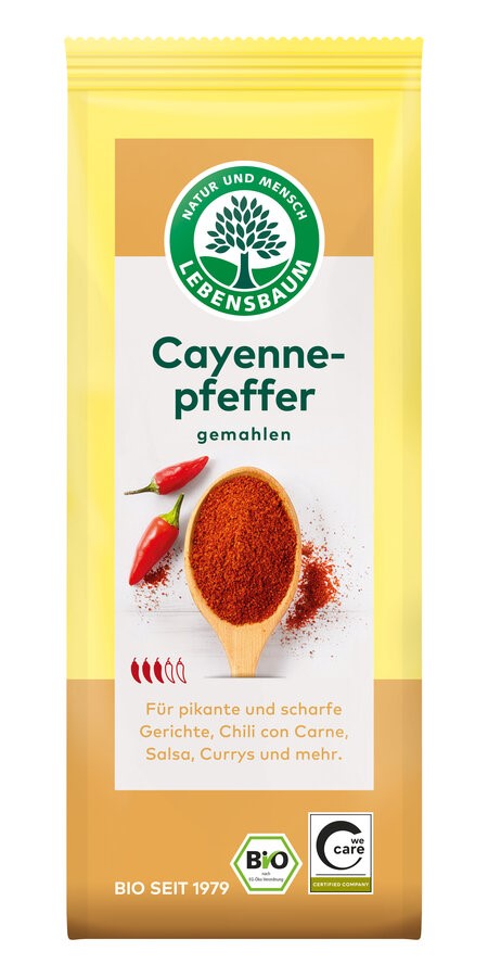 Chili (pieprz cayenne) BIO 50 g — Lebensbaum