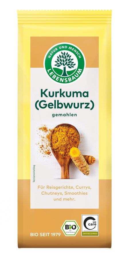 Kurkuma mielona BIO 50 g — Lebensbaum