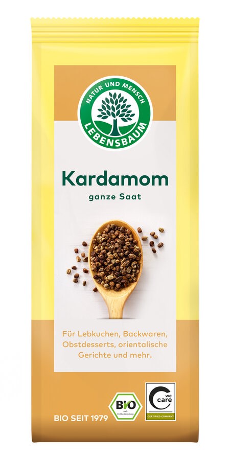 Kardamon ziarno BIO 50 g — Lebensbaum