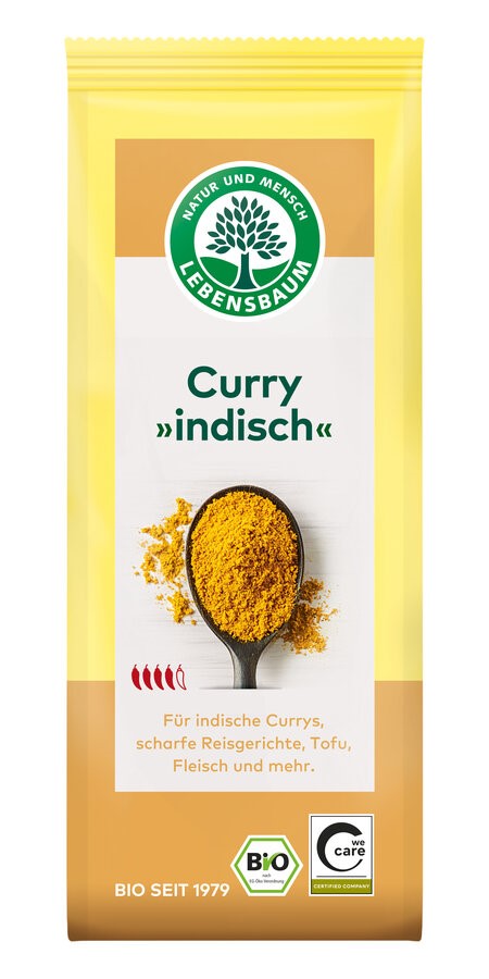 Curry indyjskie BIO 50 g — Lebensbaum