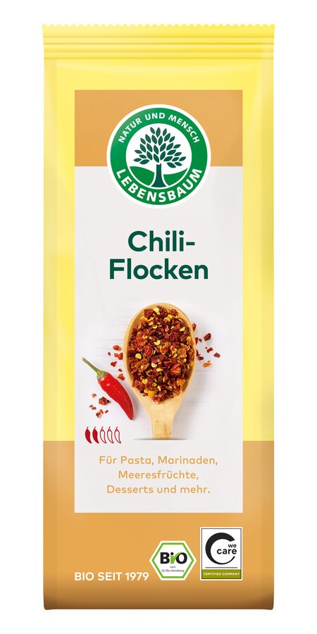Chili płatki BIO 45 g — Lebensbaum
