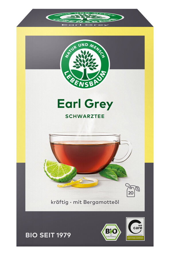 Herbata czarna Earl Grey BIO (20 x 2 g) 40 g — Lebensbaum