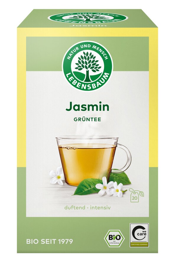 Herbata zielona jaśminowa BIO (20 x 1,5 g) 30 g — Lebensbaum