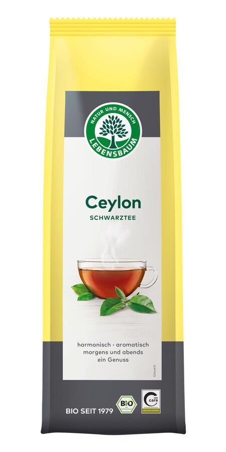 Herbata czarna liściasta cejlońska BIO 75 g — Lebensbaum