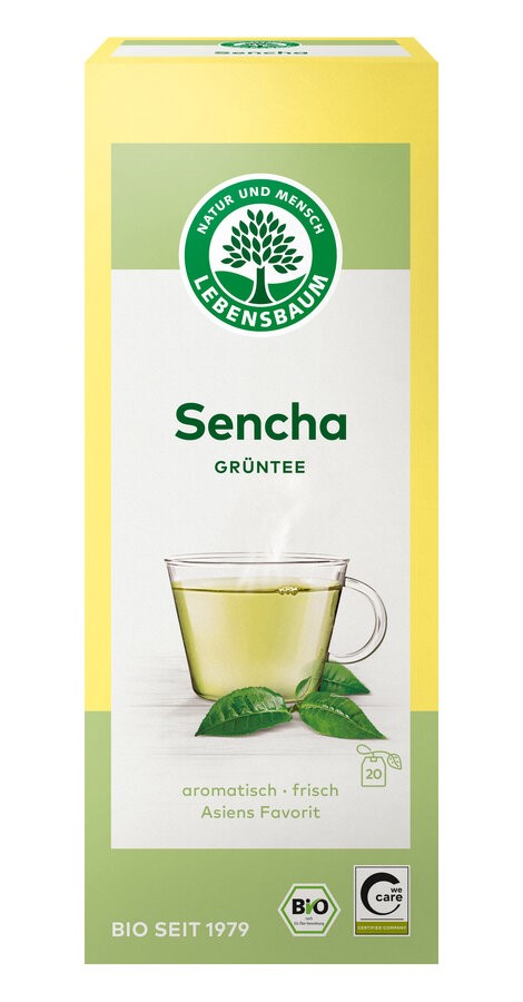 Herbata zielona sencha BIO (20 x 1,5 g) 30 g — Lebensbaum