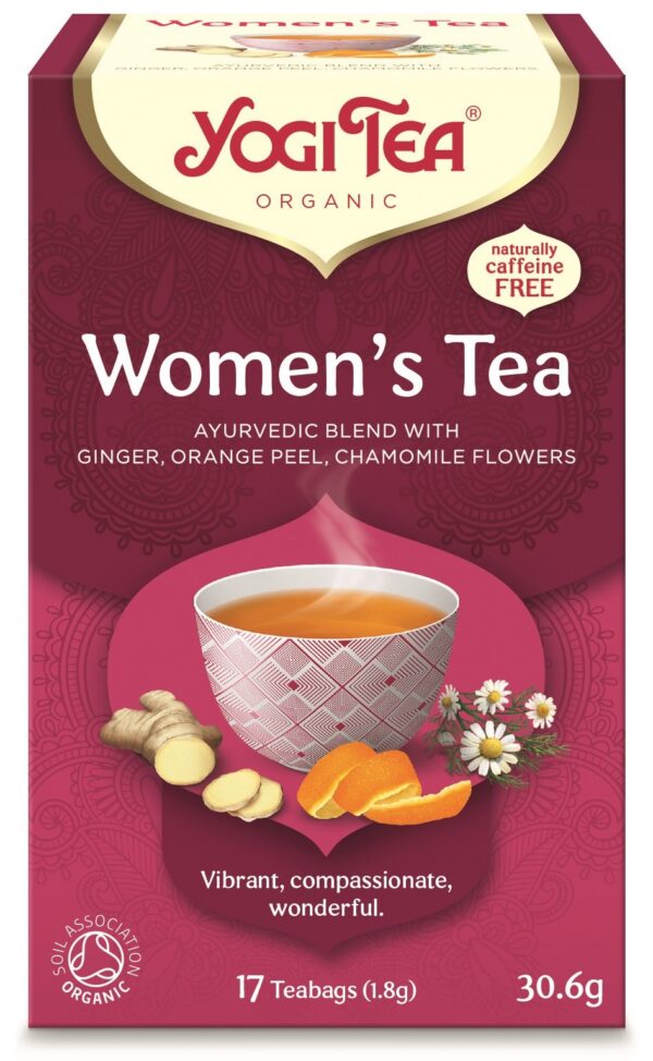 Herbatka dla kobiet (Women's Tea) BIO (17 x 1,8 g) 30,6 g — Yogi Tea