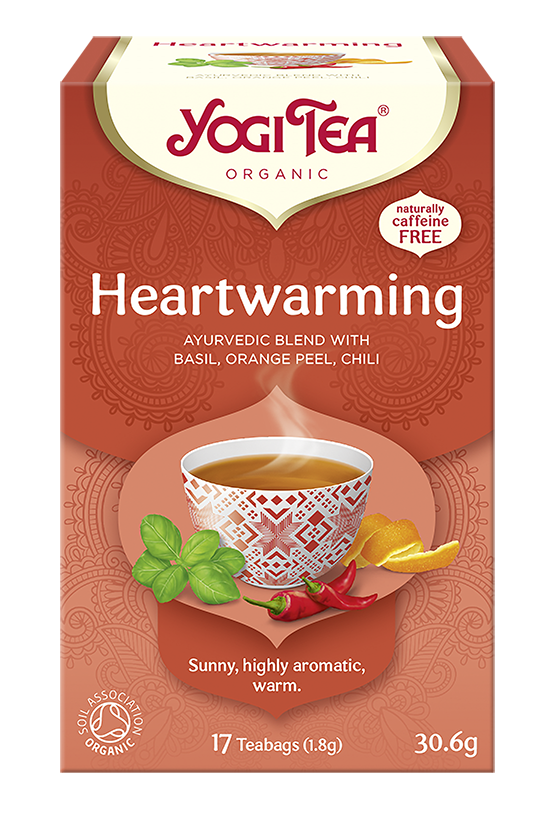Herbatka radość życia (heartwarming) BIO (17 x 1,8 g) 30,6 g — Yogi Tea