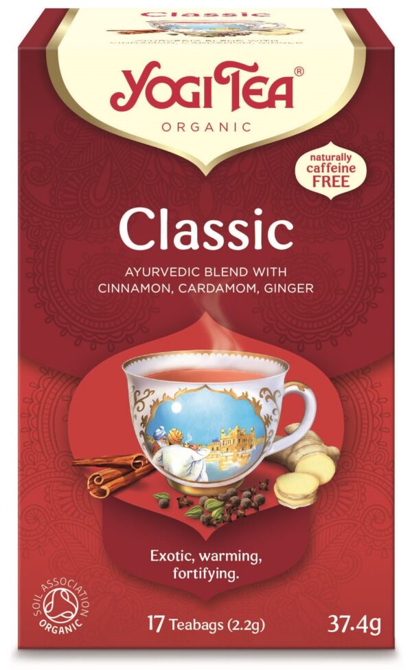 Herbatka klasyczna (Classic) BIO (17 x 2,2 g) 37,4 g — Yogi Tea