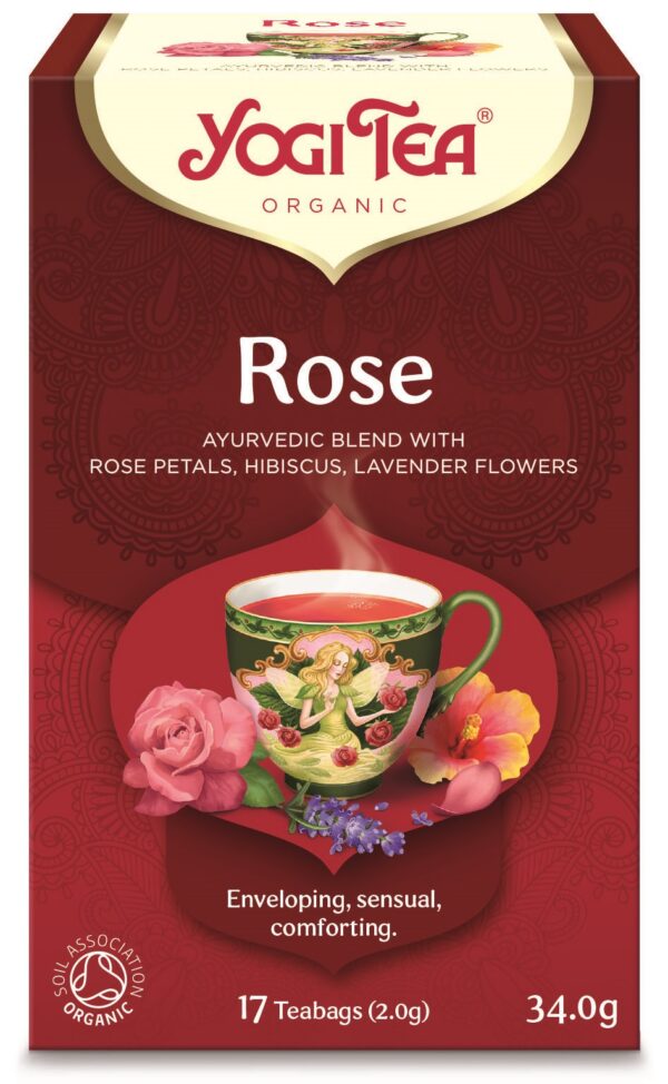 Herbatka tao Rose BIO (17 x 2 g) 34 g — Yogi Tea