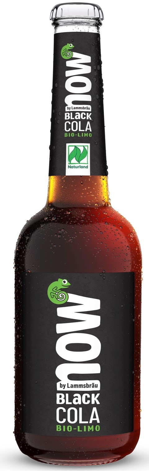 Black cola (z guaraną) BIO 330 ml — Now