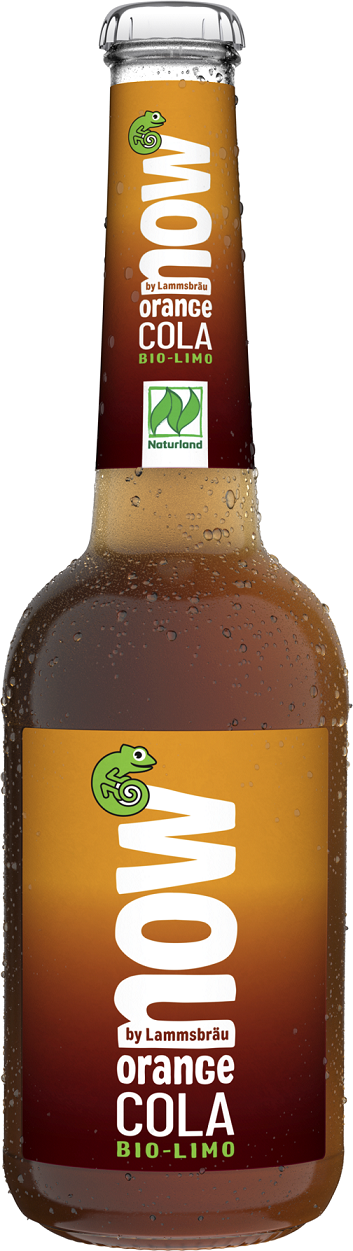 Orange cola (z guaraną) BIO 330 ml — Now