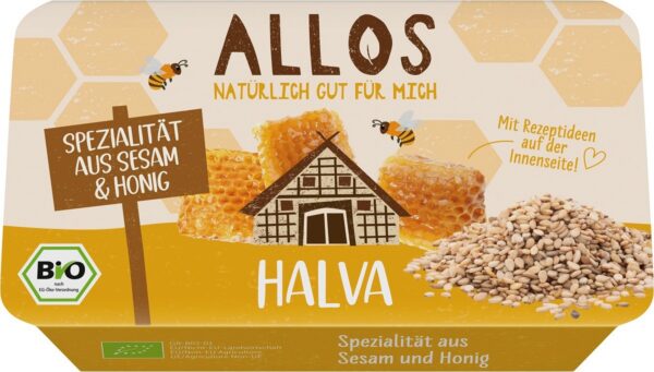 Chałwa miodowa BIO 75 g — Allos