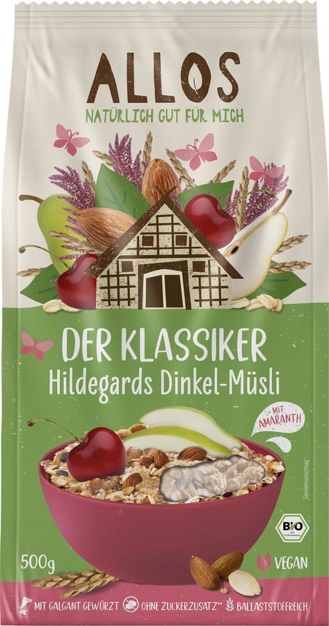 Musli orkiszowe św. Hildegardy BIO 500 g — Allos