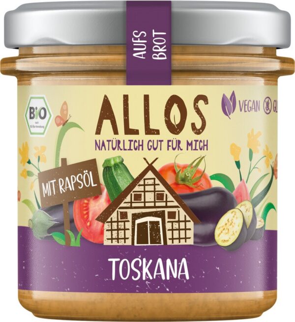 Pasta kremowa Toskana bezglutenowa BIO 140 g — Allos