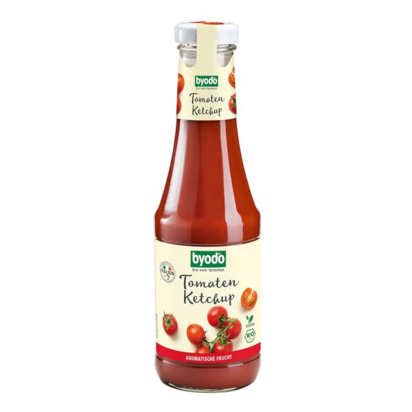 Ketchup łagodny bezglutenowy BIO 500 ml — Byodo