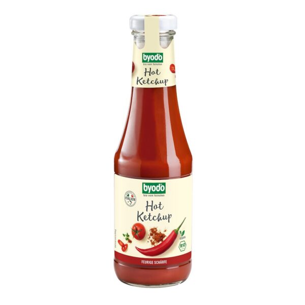 Ketchup pikantny bezglutenowy BIO 500 ml — Byodo