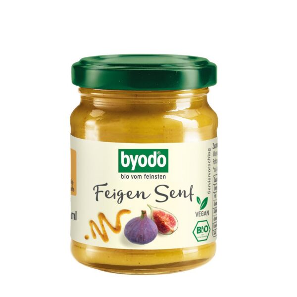 Musztarda figowa bezglutenowa BIO 125 ml — Byodo