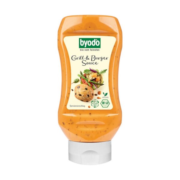 Sos grill & burger bezglutenowy BIO 300 ml — Byodo