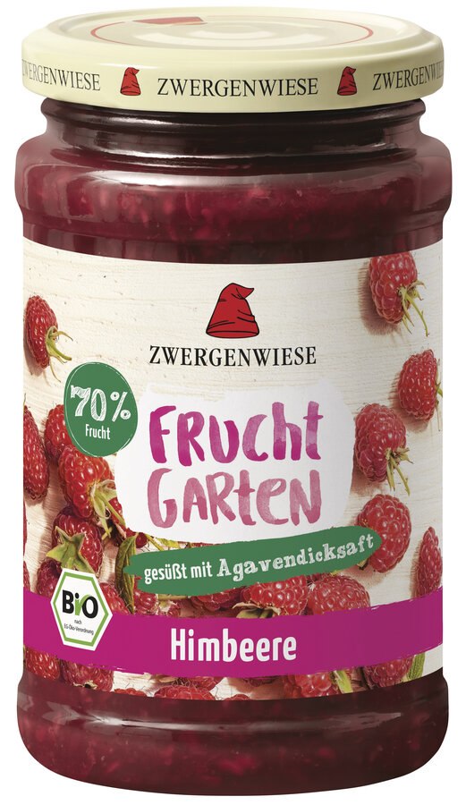 Mus malinowy (70 % owoców) bezglutenowy BIO 225 g — Zwergenwiese