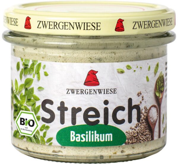 Pasta słonecznikowa z bazylią bezglutenowa BIO 180 g — Zwergenwiese