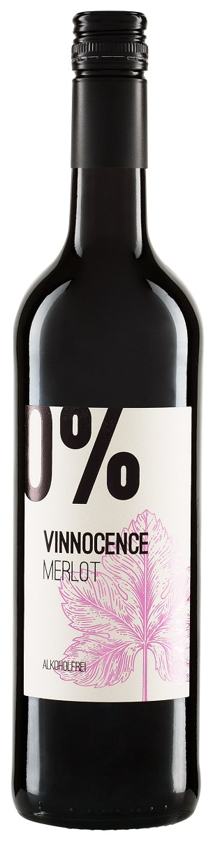 Wino bezalkoholowe merlot czerwone słodkie BIO 750 ml — Vinnocence